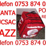 Geanta rucsac Tazz extensibil folosit bun si pt Glovo Bolt Food Wolt Bringo
